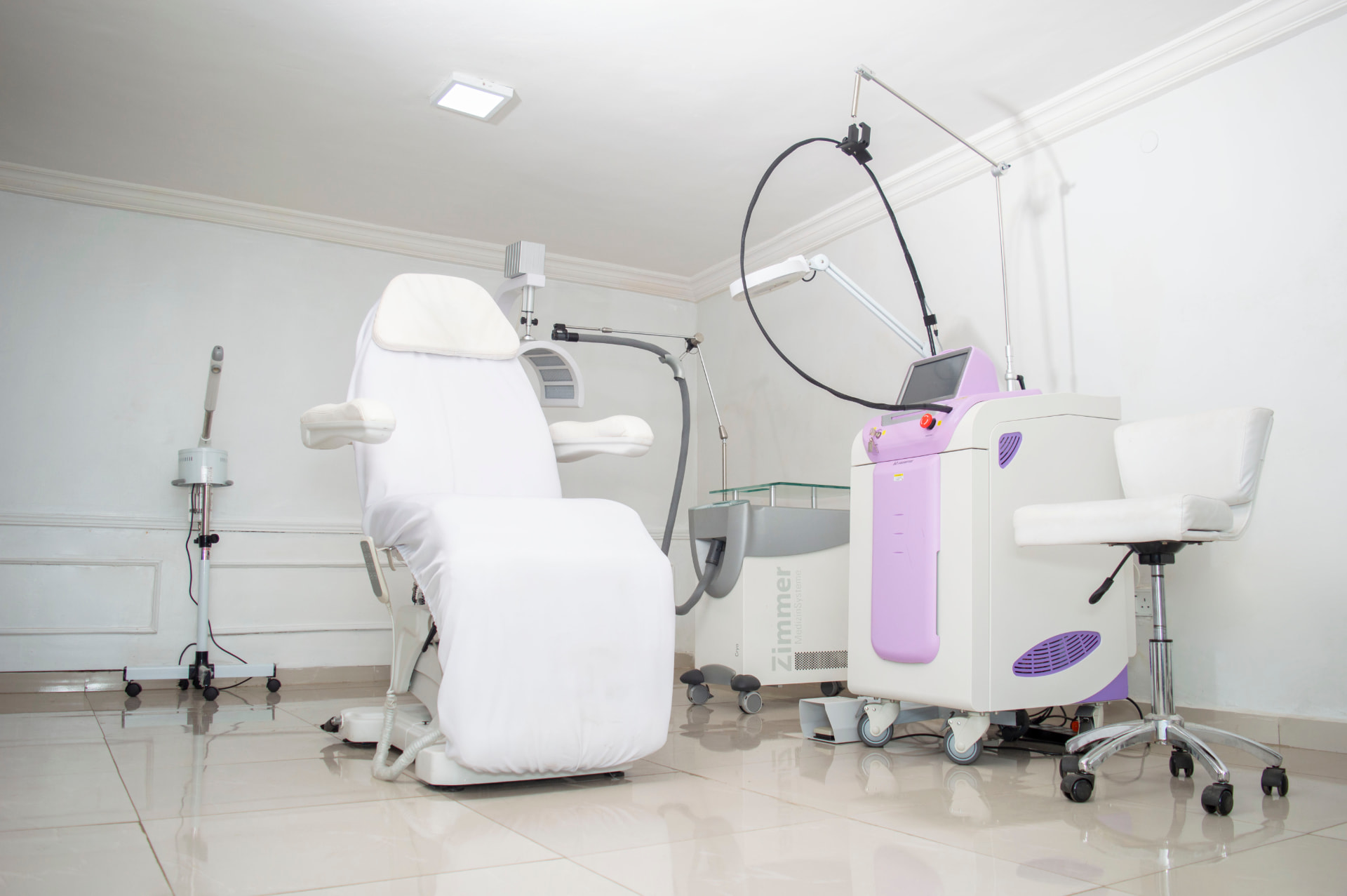 Laser treatment suite at Sholema Ikeja