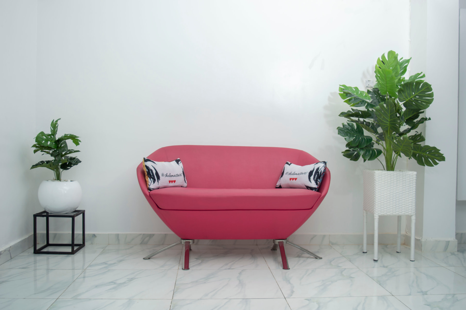 A quiet consultation space at Sholema Ikoyi